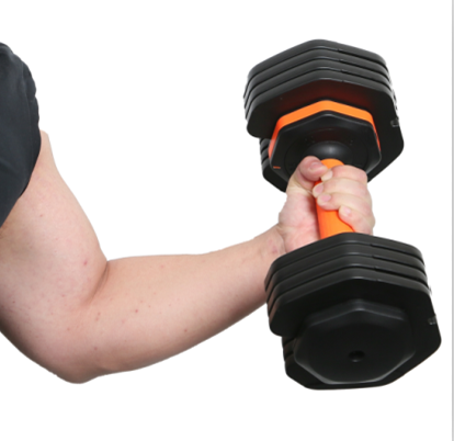 Dumbbell z nastavljivo težo: fitnes spremljevalec